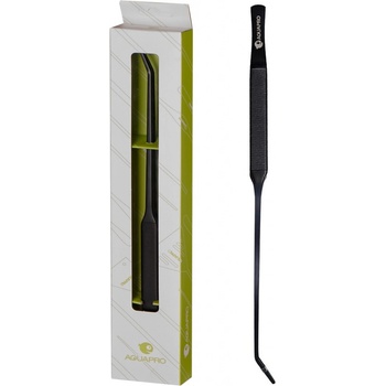 Aquapro pinzeta černá zahnutá 25 cm