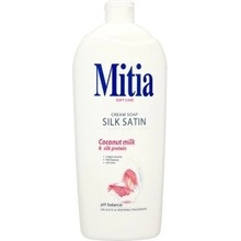 Mitia Silk Satin tekuté mýdlo náhradní náplň 1 l