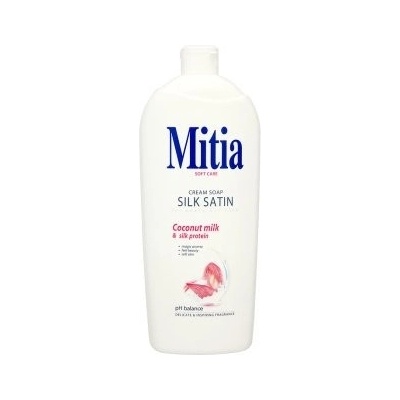 Mitia Silk Satin tekuté mýdlo náhradní náplň 1 l