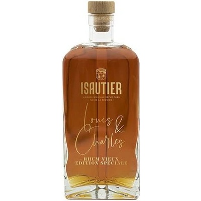 Isautier Louis & Charles Rhum Vieux 45% 0,7 l (holá láhev)