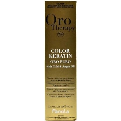 Fanola Oro Therapy 24K Color Keratin 7.1 Blonde Ash 100 ml