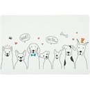 Podložka pro psy pod misku, pejsci L Zolux