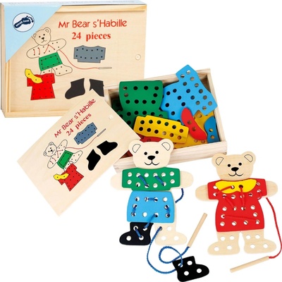 Small Foot prevliekanie Obliekací medvedík