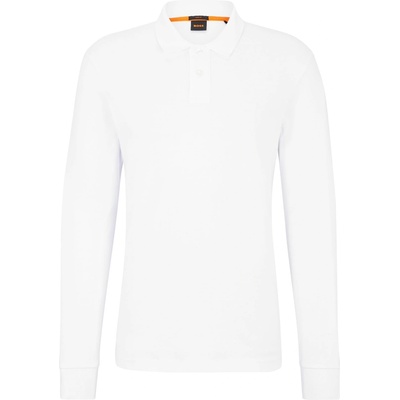 Boss Блуза с яка Boss Men's Passerby Premium Cotton Polo Shirt - White 100