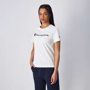 Champion Дамска Тениска Big Logo Jersey White XS