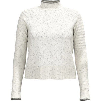 Smartwool Дамски вълнен пуловер Smartwool Women's Edgewood Mock Neck Sweater Merino jumper - Natural Donegal (105-6161-0114)