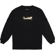 Speedqb woodland camo box logo ls tričko speedqb černá