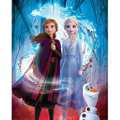 CurePink: | Plakát Frozen II|Ledové království II: Guiding Spirit (40 x 50 cm) [MPP50767]