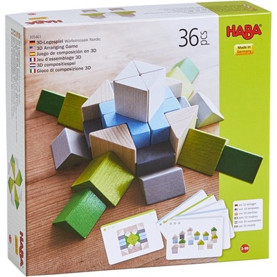 Haba Drevená 3D aranžovacej mozaika