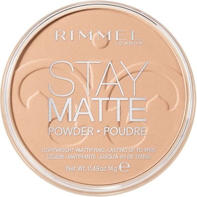Rimmel Stay Matte Powder Kompaktný púder 5 Silky Beige 14 g