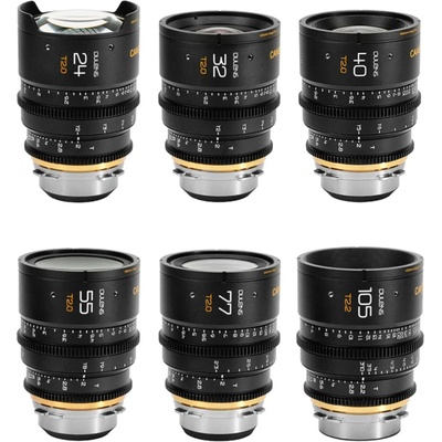 Dulens APO Cambrian Prime 6 Lens Kit PL Mount Black Metric