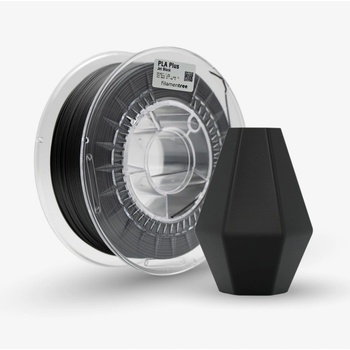 Filamentree PLA филамент Filamentree PLA PLUS, 1.75 mm, 1.0 kg, Jet Black