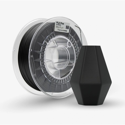 Filamentree PLA филамент Filamentree PLA PLUS, 1.75 mm, 1.0 kg, Jet Black