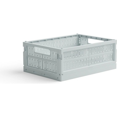 Made Crate skladacia prepravka midi ice cube blue