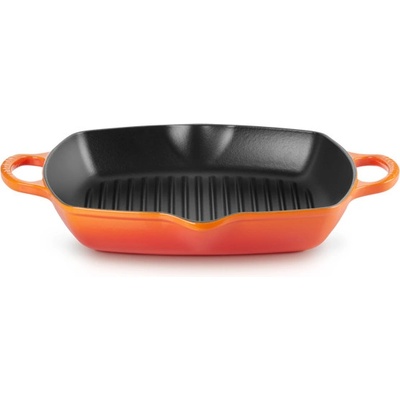 Le creuset Signature panvica na grilovanie Oranžová 30 x 30 cm