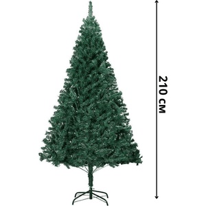 GAMISOTE Елха зелена 210 см. с метална стойка gamisote