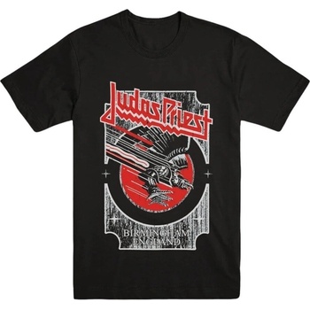 Judas Priest Silver and Red Vengeance Black S Риза (JPTEE14MB01)