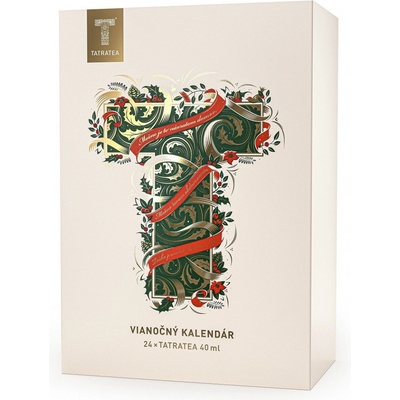 Tatratea Vánoční kalendář 49,5% 24 x 0,04 l (dárkové balení kalendář) – Zboží Dáma Tatratea Vánoční kalendář 49,5% 24 x 0,04 l (dárkové balení kalendář) – Zboží Dáma