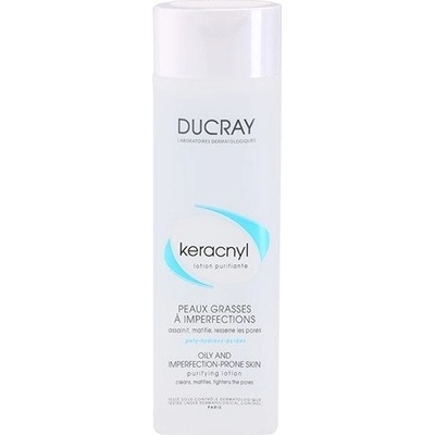Ducray Keracnyl čistiaca pleťová voda pre mastnú pleť (Purifying Lotion For Oily And Imperfection Prone Skin) 200 ml