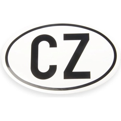 Samolepka CZ vonkajšia, priemer 180 mm