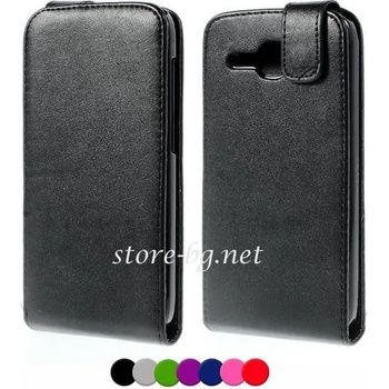 Image 1 of Huawei Ascend Y600 Флип Кожен Калъф + Протектор