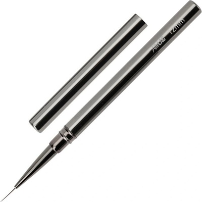 AlleLac Precízny zdobiaci štetec na nechty 12 mm metalový