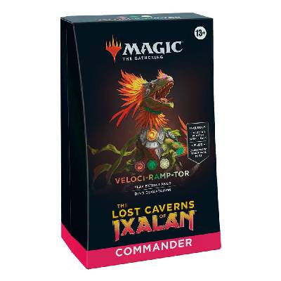 Wizards of the Coast Magic: The Gathering - The Lost Caverns of Ixalan Commander Deck - Veloci-Ramp-Tor (SK)