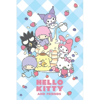 Plagát, Obraz - Hello Kitty - Sweets, 61 × 91.5 cm
