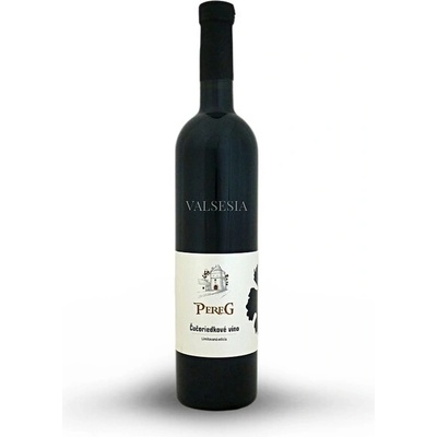 Pereg Čučoriedkové víno 10,5% 0,75 l (čistá fľaša)