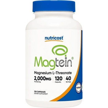 Nutricost Magtein | Magnesium L-Threonate 2000 mg [120 капсули]