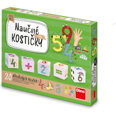 Topa Kostky kubus Čísla 20ks v krabičce
