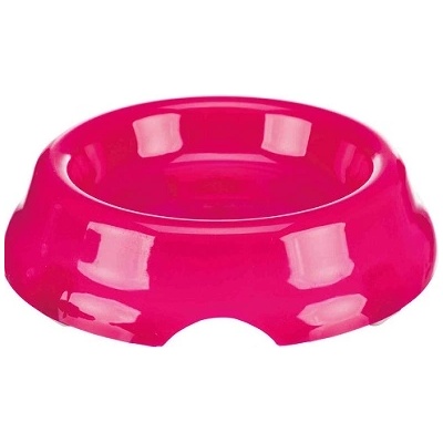 TRIXIE Plastic Bowl - Пластмасова купа за храна и вода за кучета и котки, 200 мл. - различни цветове