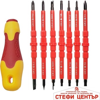 Paolo Отвертки 209 - 8 БР/К-Т (18220)