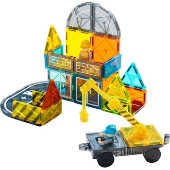 Mideer Barevná magnetická stavebnice Stavitelé 36 ks