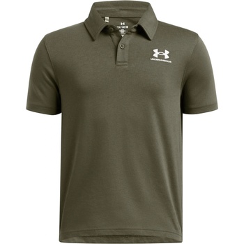 Under Armour Детска блуза с яка Under Armour Ua B Icon Polo Shirt Boys - Marine OD Green