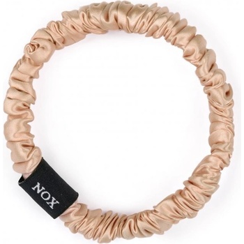 NOX 100% hedvábná scrunchie do vlasů – různé barvy