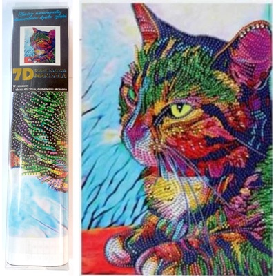 NORIMPEX Diamantové maľovanie Upretý pohľad 30 x 40 cm
