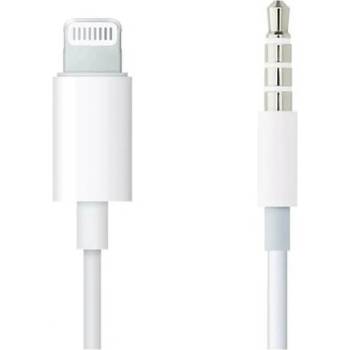 Apple Lightning to 3.5mm Audio Cable - оригинален 3.5 мм аудио кабел към Lightning (бял)