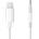 Apple Lightning to 3.5mm Audio Cable - оригинален 3.5 мм аудио кабел към Lightning (бял)