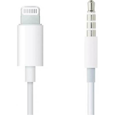 Apple Lightning to 3.5mm Audio Cable - оригинален 3.5 мм аудио кабел към Lightning (бял)