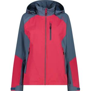 CMP Дамско водоустойчиво яке CMP Women's Ripstop Jacket Zip Hood Waterproof jacket - Magenta - размер 40 (EU) (102-4533-0814)