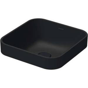 Duravit Happy D. 2 Plus - Вградена мивка, 40x40 см, без преливник, антрацит, матов 2359401300 (2359401300)