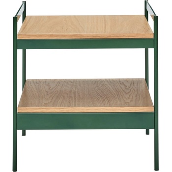 Hübsch Странична масичка с дъбов плот 43x43 cm Jaunty - Hübsch (021616)