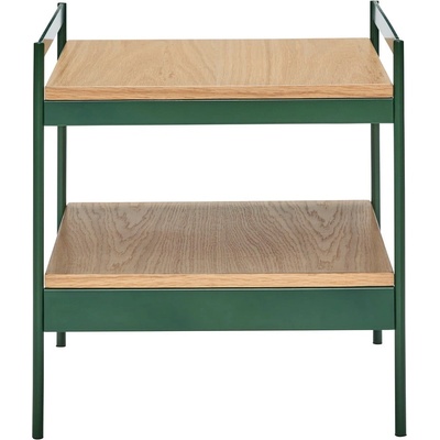 Hübsch Странична масичка с дъбов плот 43x43 cm Jaunty - Hübsch (021616)