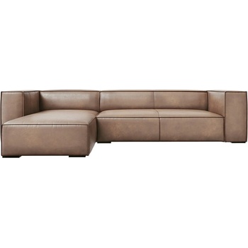 Windsor & Co Ъглов диван от светлокафява кожа (ляв ъгъл) Madame - Windsor & Co Sofas (WIN_LC_71_F1_MADAME3)