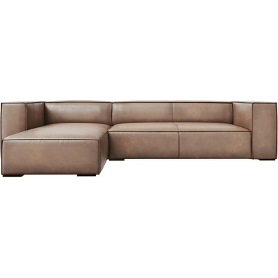 Windsor & Co Ъглов диван от светлокафява кожа (ляв ъгъл) Madame - Windsor & Co Sofas (WIN_LC_71_F1_MADAME3)