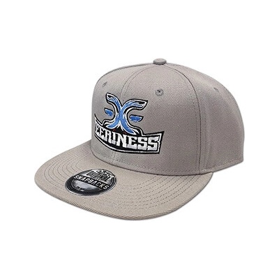 EERINESS snapback šedá vyšité logo YPEI1027AX