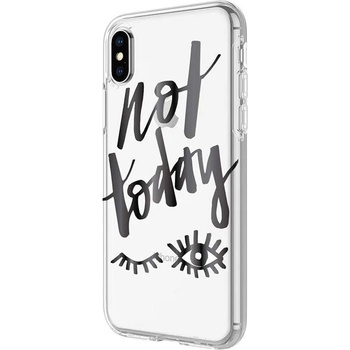 Incipio Classic Design Series Case - дизайнерски поликарбонатов кейс за iPhone XS, iPhone X (прозрачен)