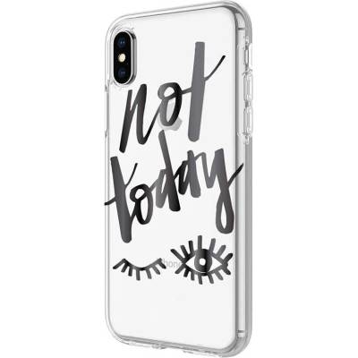 Incipio Classic Design Series Case - дизайнерски поликарбонатов кейс за iPhone XS, iPhone X (прозрачен)