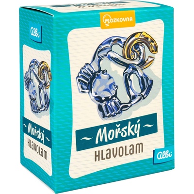 Albi Science Morský kovový hlavolam Prepletené rybky